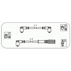 S11.P JANMOR Комплект проводов зажигания
