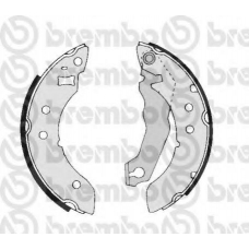 S 24 536 BREMBO Комплект тормозных колодок