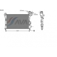 MS2255 AVA Радиатор, охлаждение двигателя