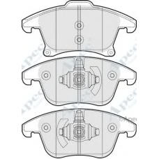 PAD1899 APEC Комплект тормозных колодок, дисковый тормоз