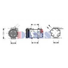 853620N AKS DASIS Компрессор, кондиционер