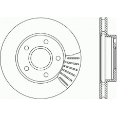 BDR1189.20 OPEN PARTS Тормозной диск