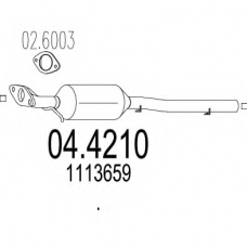 04.4210 MTS Катализатор
