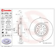 BS 8584 BRECO Тормозной диск