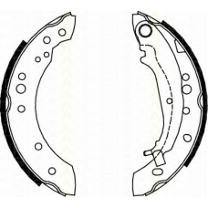 8100 42020 TRISCAN Комплект тормозных колодок