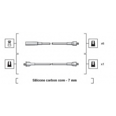 941318111031 MAGNETI MARELLI Комплект проводов зажигания