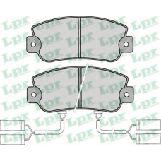 05P019 LPR Комплект тормозных колодок, дисковый тормоз
