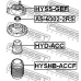 HYD-ACC FEBEST Амортизатор