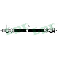 6T46094 LPR Тормозной шланг