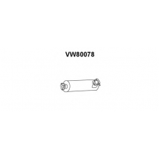 VW80078 VENEPORTE Предглушитель выхлопных газов
