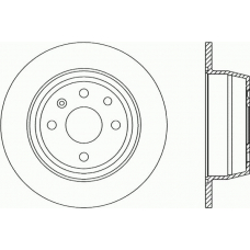 BDR1416.10 OPEN PARTS Тормозной диск