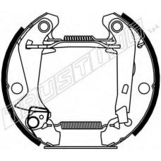 6025 TRUSTING Комплект тормозных колодок