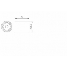 TKR 9211 TIMKEN Паразитный / ведущий ролик, зубчатый ремень