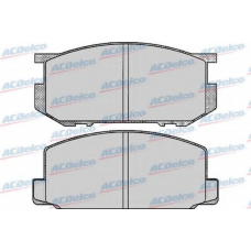 AC058248D AC Delco Комплект тормозных колодок, дисковый тормоз