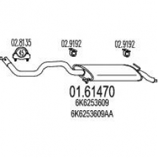 01.61470 MTS Глушитель выхлопных газов конечный