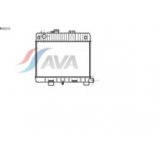 BW2111 AVA Радиатор, охлаждение двигателя