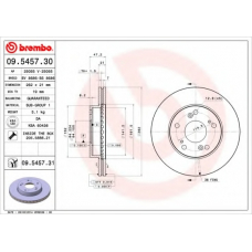 BS 8686 BRECO Тормозной диск