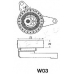 45W03 JAPKO Устройство для натяжения ремня, ремень ГРМ