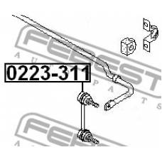 0223-311 FEBEST Тяга / стойка, стабилизатор
