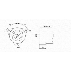 943357707010 MAGNETI MARELLI Генератор