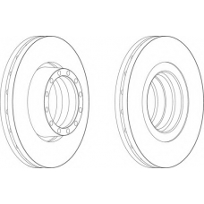 FCR132A FERODO Тормозной диск
