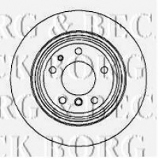 BBD4897 BORG & BECK Тормозной диск