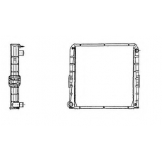 58826 NRF Радиатор, охлаждение двигателя