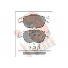 RB1533 R BRAKE Комплект тормозных колодок, дисковый тормоз