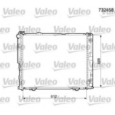 732458 VALEO Радиатор, охлаждение двигателя