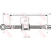 PHD155 TRW Тормозной шланг