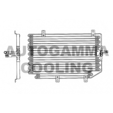 102594 AUTOGAMMA Конденсатор, кондиционер