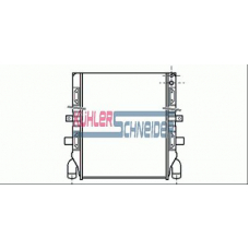 3800801 KUHLER SCHNEIDER Радиатор, охлаждение двигател