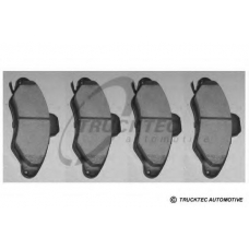 18.35.023 TRUCKTEC AUTOMOTIVE Комплект тормозных колодок, дисковый тормоз