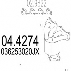 04.4274 MTS Катализатор