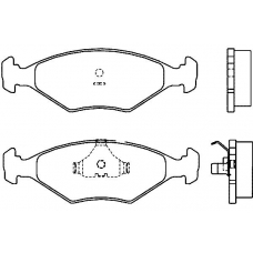 21962 180  0 5 T4047 TEXTAR Колодки тормозные