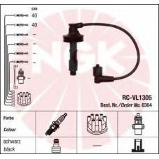 6304 NGK Комплект проводов зажигания
