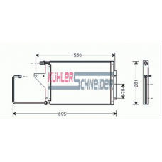 1520201 KUHLER SCHNEIDER Конденсатор, кондиционер