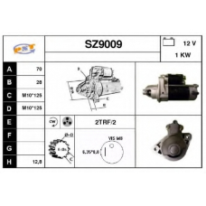 SZ9009 SNRA Стартер