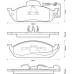 573034B BENDIX Комплект тормозных колодок, дисковый тормоз