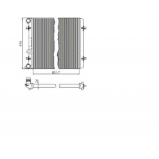 2109181 BEHR Radiator