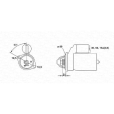 943241033010 MAGNETI MARELLI Стартер