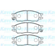 BP-6597 KAVO PARTS Комплект тормозных колодок, дисковый тормоз