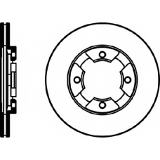 MDC348 MINTEX Тормозной диск