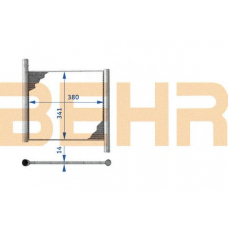 2108927 BEHR Radiator