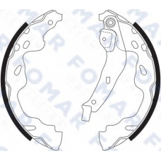 FO 9086 FOMAR ROULUNDS Комплект тормозных колодок