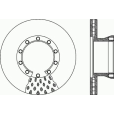 DSX1040.20 ROADHOUSE Тормозной диск