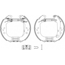 8DB 355 004-861 HELLA Комплект тормозных колодок