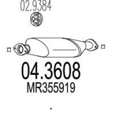 04.3608 MTS Катализатор
