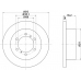 MDC952 MINTEX Тормозной диск