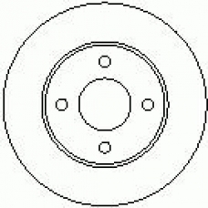 6211 10 KAWE Тормозной диск
